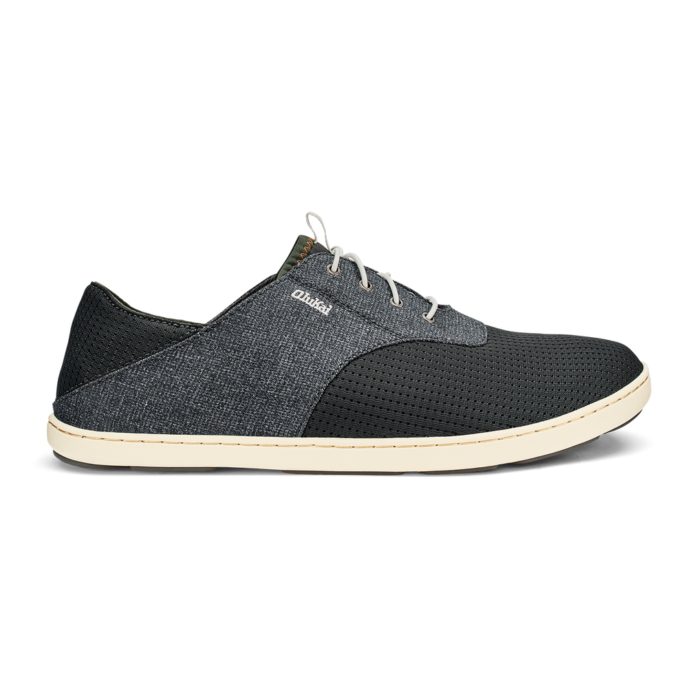 Nohea Moku Men's Boat Shoes - Dark Shadow | Men OluKai on sale