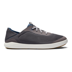 Moku Pae Men's Boat Shoes - Pavement / Vintage Blue | Men OluKai sale