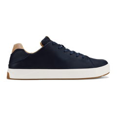 Lae‘ahi Lī ‘Ili Men's Leather Sneakers - Trench Blue | Men OluKai online