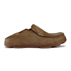 Moloā Men's Leather Slip On Shoes - Ray / Toffee | Men OluKai cheap