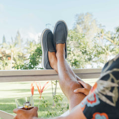 Kākaha Mesh Men‘s Slip-On Shoes - Rock | Men OluKai discount