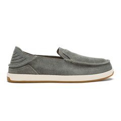 Kākaha Nia Men‘s Suede Slip-On Shoes - Ash | Men OluKai near me