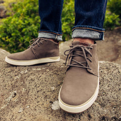 Papakū 'Ili Men’s Waterproof Leather Boots- Mustang | Men OluKai on sale