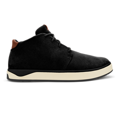 Papakū 'Ili Men’s Waterproof Leather Boots- Black | Men OluKai sale