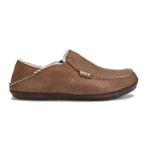 Moloā Men's Leather Slippers - Toffee / Dark Wood | Men OluKai near me
