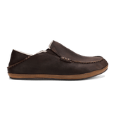 Moloā Men's Nubuck Leather Slippers - Dark Wood | Men OluKai cheap