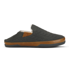 Hanohano Men’s Waxed Canvas Slippers - Dark Shadow | Men OluKai sale
