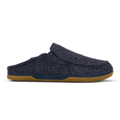 Moloā Hulu Men’s Wool Slippers - Trench Blue | Men OluKai for sale