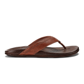 Hiapo - Rum / Dark Wood Men’s Leather Beach Sandals | Men OluKai for sale