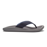 Ulele Men's Beach Sandals - Blue Depth / Charcoal | Men OluKai discount