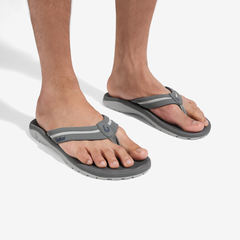ʻOhana Palua - Cloud Grey / Rock | Men OluKai discount