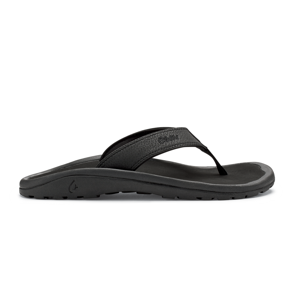 ‘Ohana Men's Best Selling Beach Sandals - Black | Men OluKai online