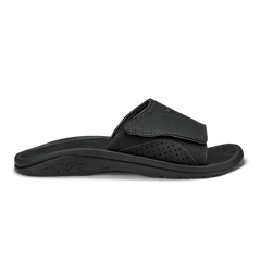 Nalu Slide Men's Beach Slide Sandals - Black | Men OluKai online