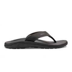 OluKai ‘Ohana - Black / Dark Shadow | Men's Beach Sandals | Men OluKai for sale