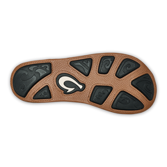 Hiapo -Dark Java / Toffee Men’s Leather Beach Sandals | Men OluKai for sale