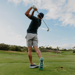 Mākena Men’s Waterproof Golf Shoes - Mood Indigo | Men OluKai online