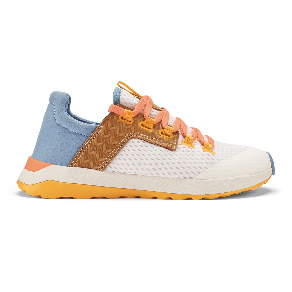 Wailuku Women’s Athletic Shoes - Bright White / Sea Ice | Women OluKai discount