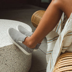 Pehuea Luxe Women’s Suede Shoes - Ash | Women OluKai on sale