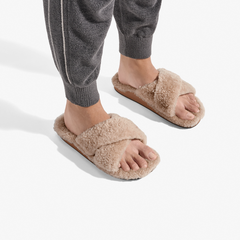 Hila Heu Women’s Slide Slipper Sandals - Tan | Women OluKai near me