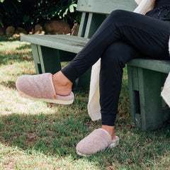 Pūpū Mua Women’s Shearling Mule Slipper - Pink Sea Salt | Women OluKai on sale