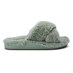 Hila Heu Women’s Slide Slipper Sandals - Muted Green | Women OluKai sale