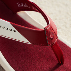 Ulele - Off White / Deep Red | Women OluKai cheap