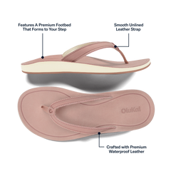 Southshore Women’s Waterproof Leather Sandals - Soft Pink | Women OluKai sale