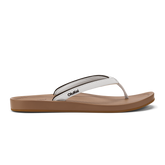 ‘Uiki Women’s Everyday Beach Sandals - White Sand / Almond | Women OluKai outlet
