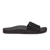 Kāmola Women’s Leather Slide Sandals - Black | Women OluKai cheap