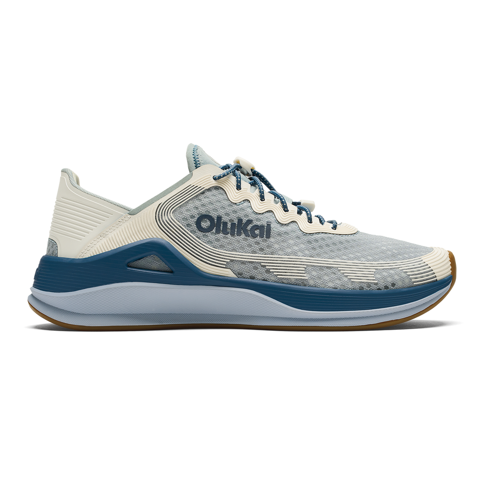 ‘Ahi Men’s Water Boat Shoes - Blue Pearl / White Sand | Men OluKai online