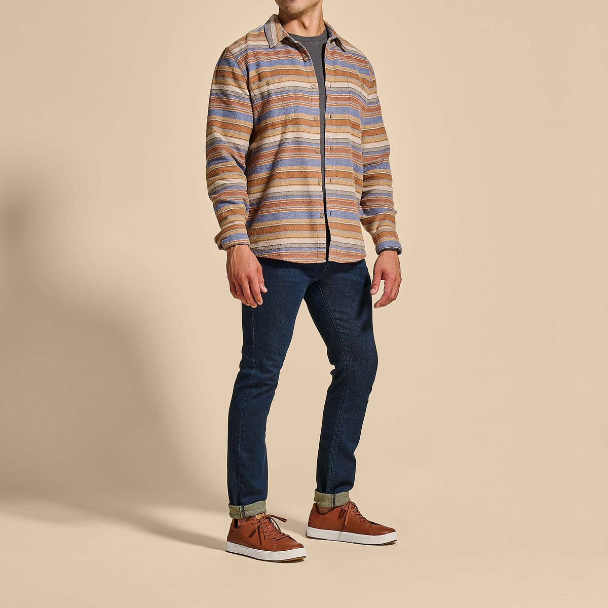 Lae‘ahi Lī ‘Ili Men's Leather Sneakers - Kukui Brown | Men OluKai cheap