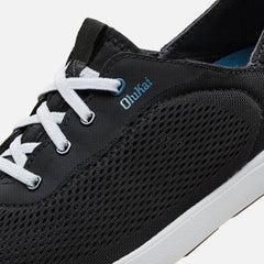 Moku Pae Men's Boat Shoes - Black / Blue Coral | Men OluKai near me
