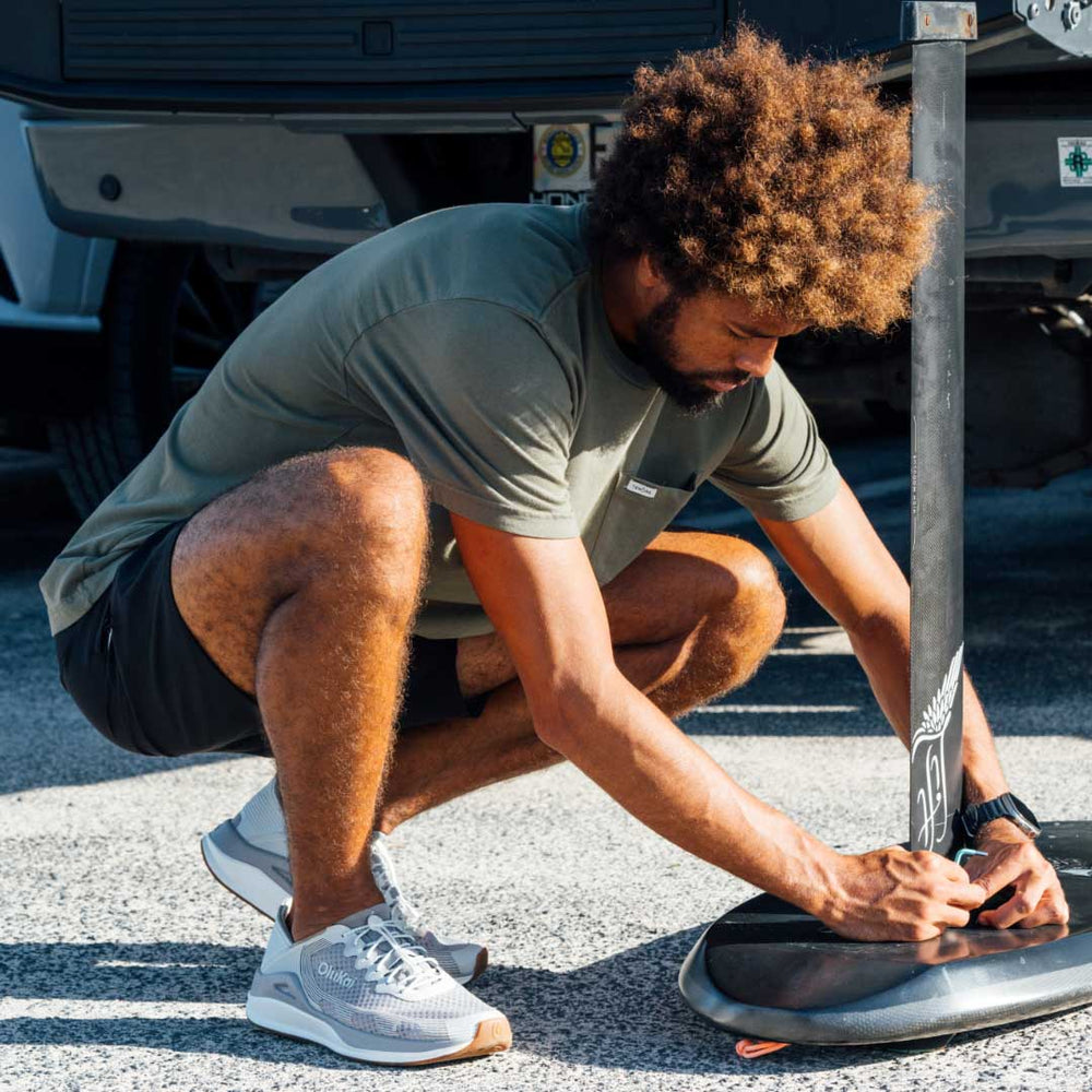 ‘Ahi Men’s Water Boat Shoes - Ash / Sterling | Men OluKai online