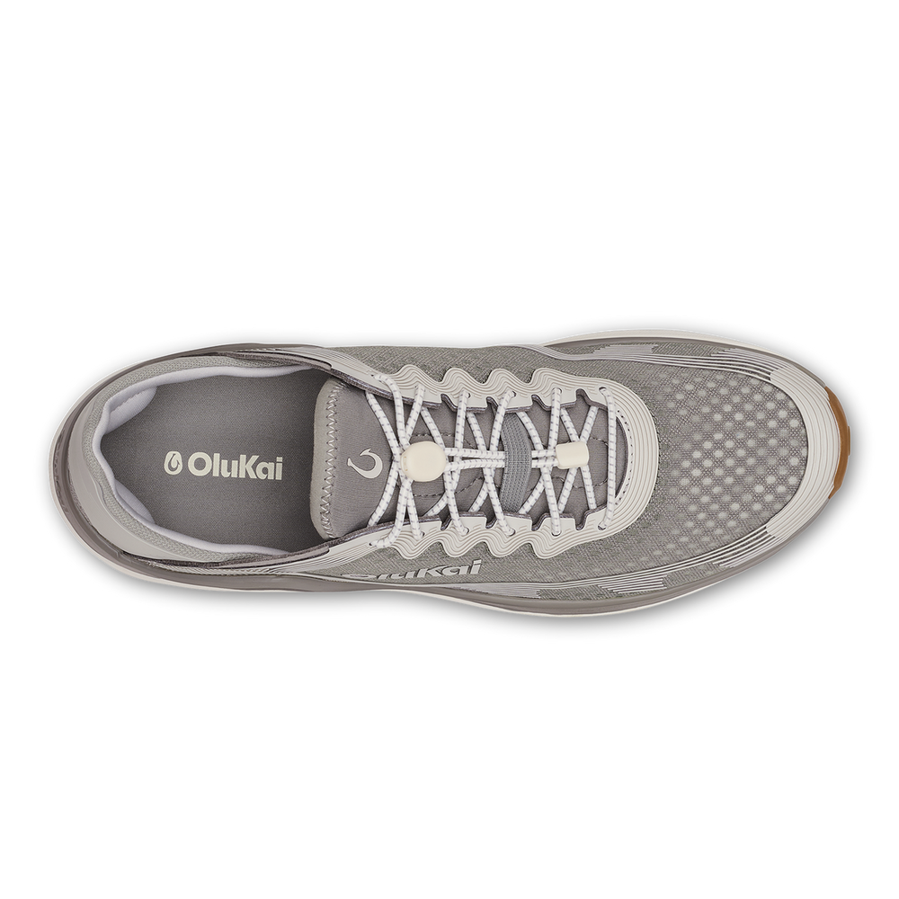 ‘Ahi Men’s Water Boat Shoes - Ash / Sterling | Men OluKai online