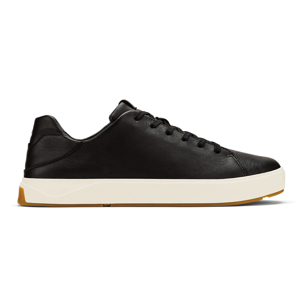 Lae‘ahi Lī ‘Ili Men's Leather Sneakers - Onyx | Men OluKai discount