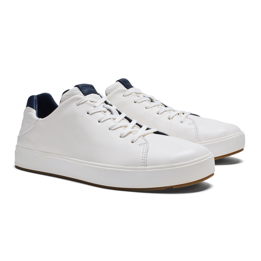 Lae‘ahi Lī ‘Ili Men's Sneakers - Bright White / Trench Blue | Men OluKai online