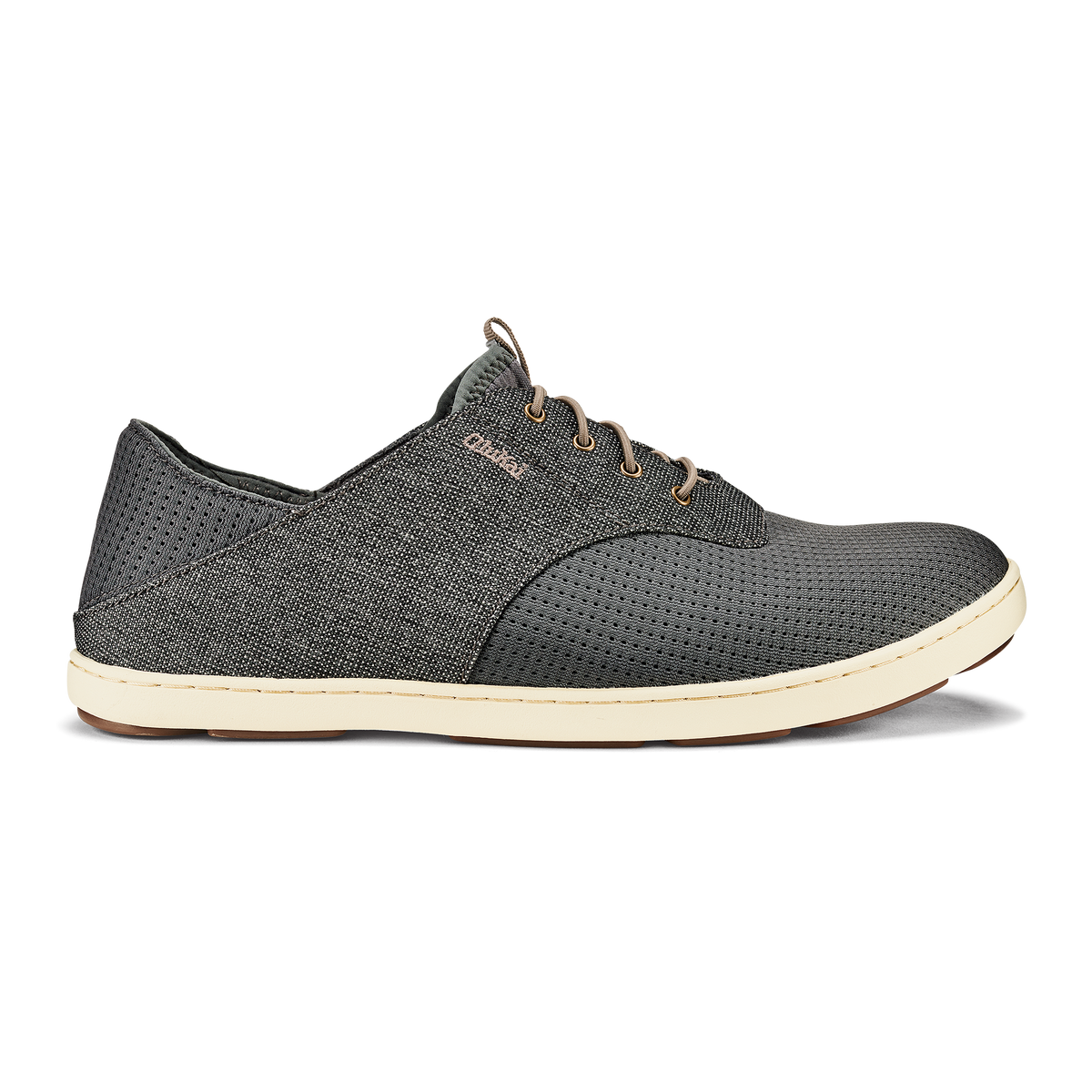 Nohea Moku Men's Boat Shoes - Charcoal / Clay | Men OluKai discount
