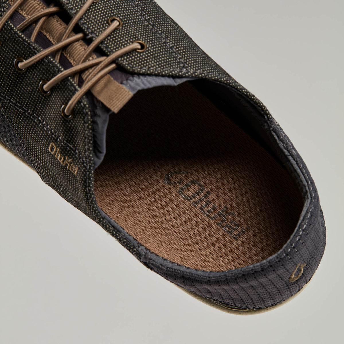 Nohea Moku Men's Boat Shoes - Charcoal / Clay | Men OluKai discount