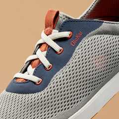 Moku Pae Men's Boat Shoes - Ash / Trench Blue | Men OluKai near me