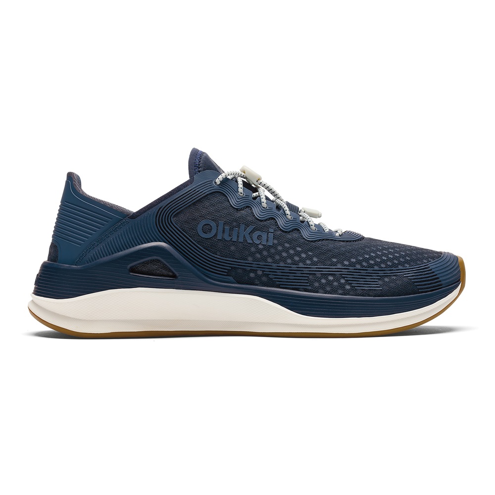 ‘Ahi Men’s Water Boat Shoes - Mood Indigo / Coastal Blue | Men OluKai online
