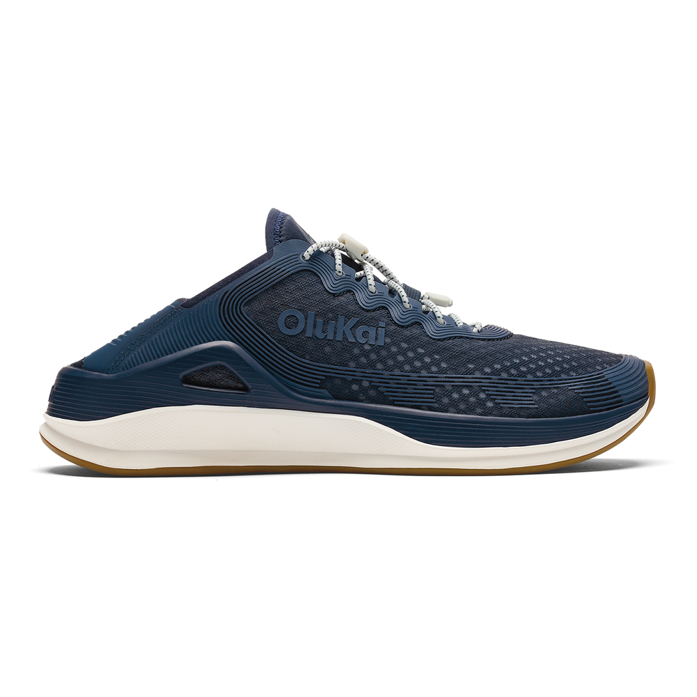 ‘Ahi Men’s Water Boat Shoes - Mood Indigo / Coastal Blue | Men OluKai online