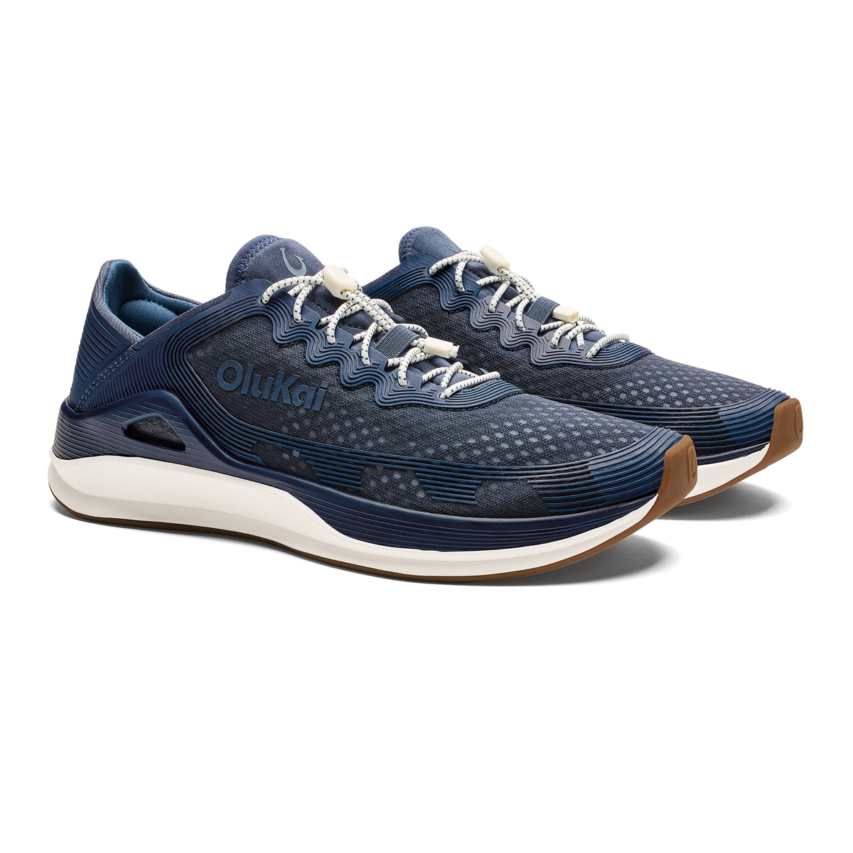 ‘Ahi Men’s Water Boat Shoes - Mood Indigo / Coastal Blue | Men OluKai online