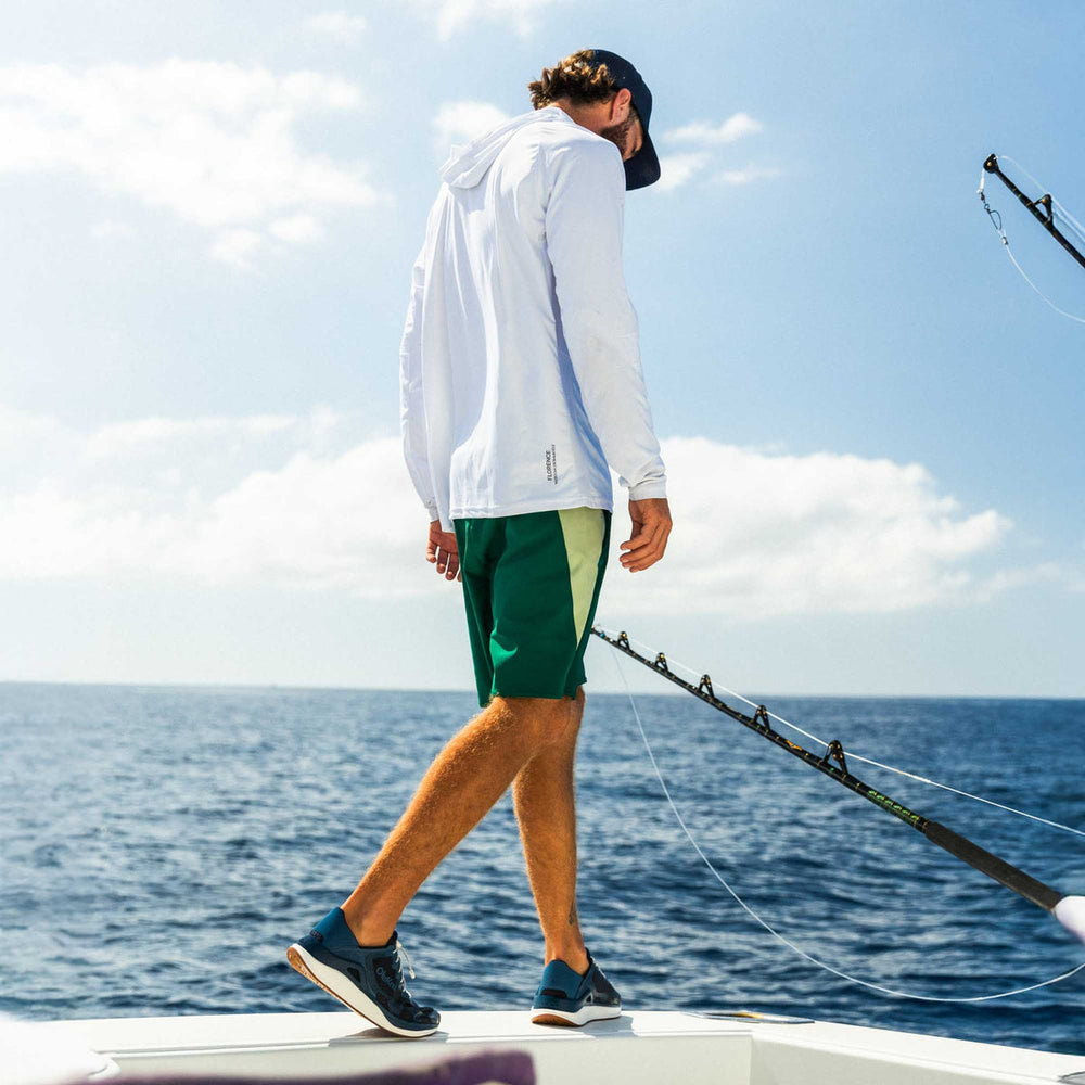 ‘Ahi Men’s Water Boat Shoes - Mood Indigo / Coastal Blue | Men OluKai online