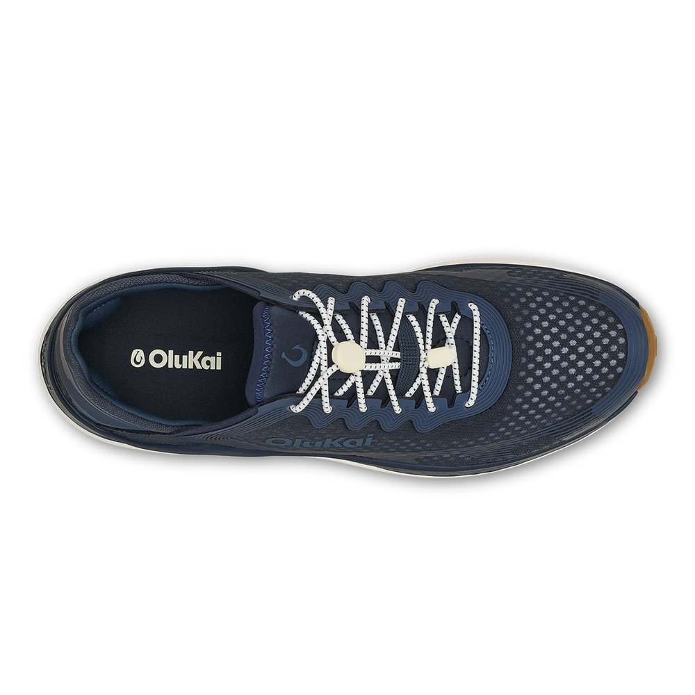 ‘Ahi Men’s Water Boat Shoes - Mood Indigo / Coastal Blue | Men OluKai online