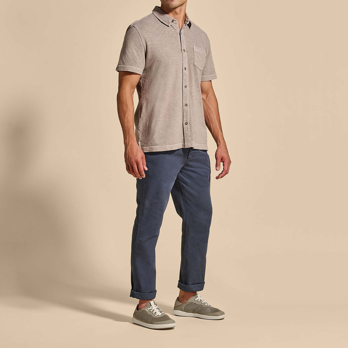 Moku Pae Men's Boat Shoes - Clay / Tapa | Men OluKai outlet