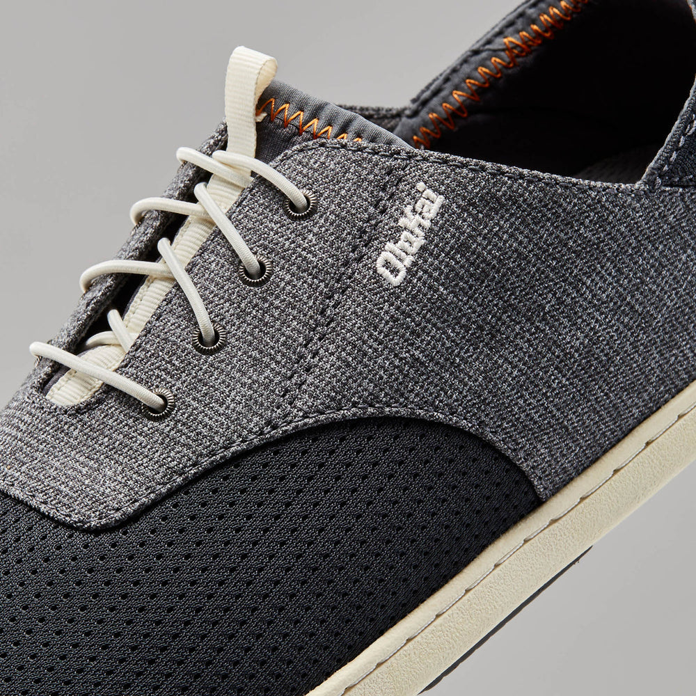 Nohea Moku Men's Boat Shoes - Dark Shadow | Men OluKai on sale