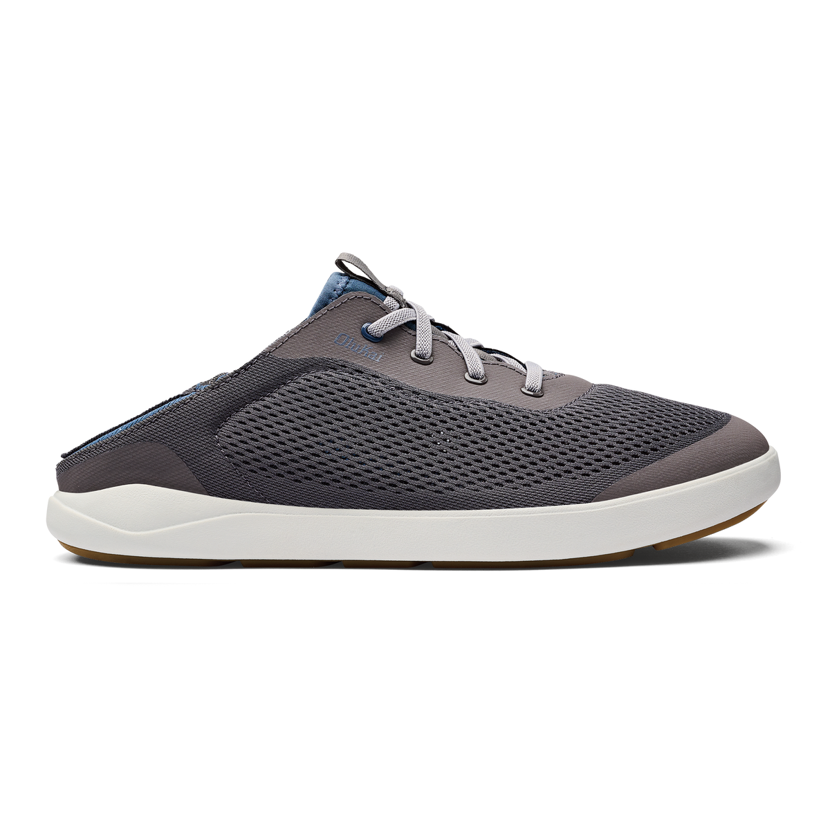 Moku Pae Men's Boat Shoes - Pavement / Vintage Blue | Men OluKai sale