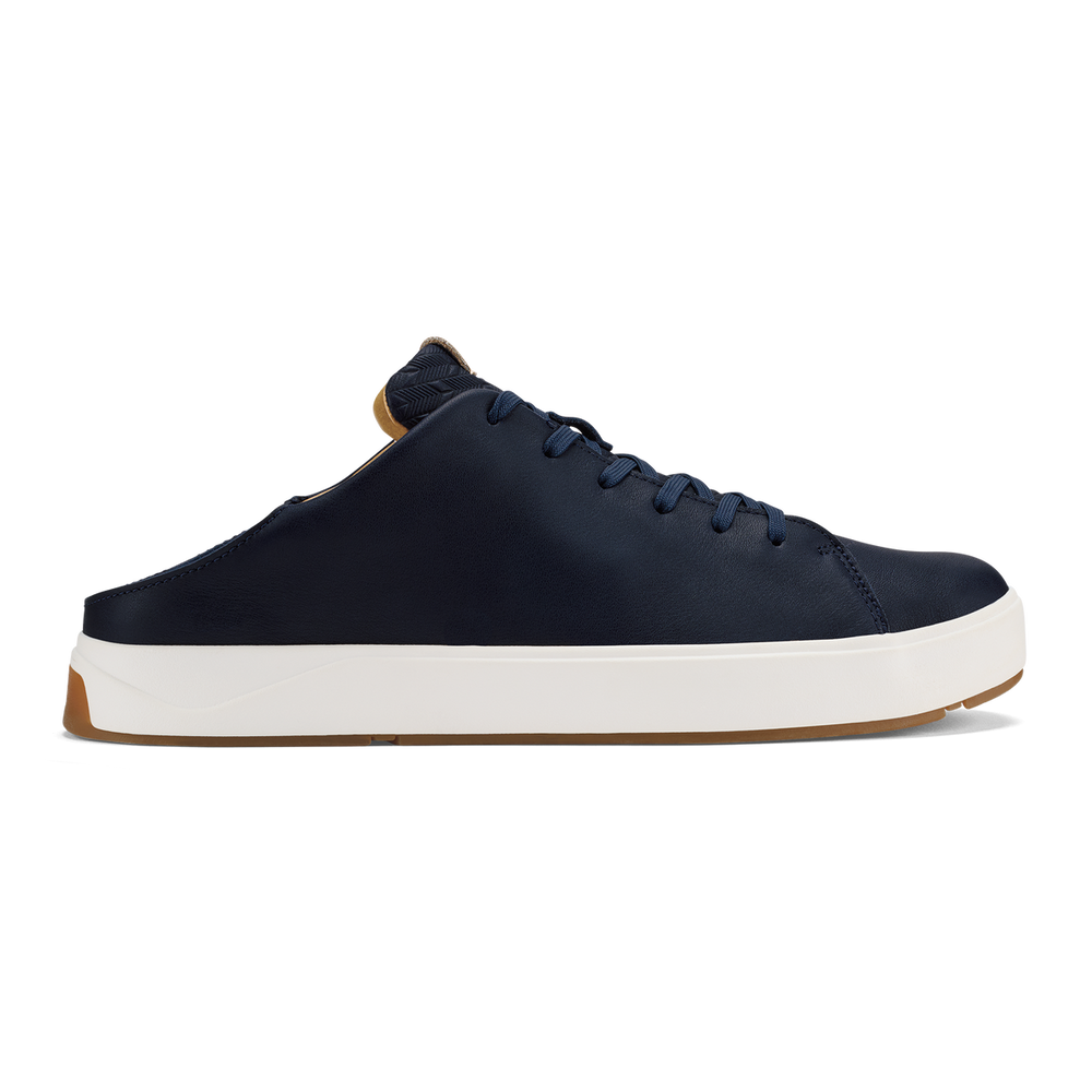 Lae‘ahi Lī ‘Ili Men's Leather Sneakers - Trench Blue | Men OluKai online
