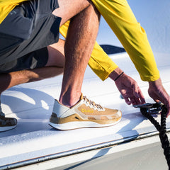 ‘Ahi Men’s Water Boat Shoes - Tan / Tapa | Men OluKai outlet