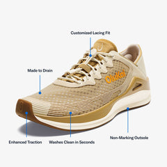 ‘Ahi Men’s Water Boat Shoes - Tan / Tapa | Men OluKai outlet